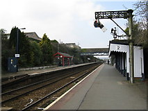 SX2463 : Liskeard station by Dr Neil Clifton