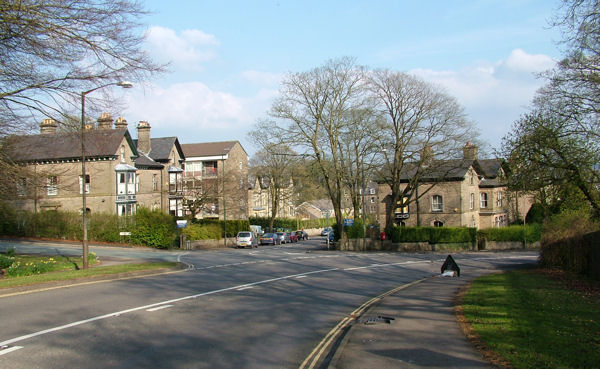 Buxton, a first impression on arrival from the north.