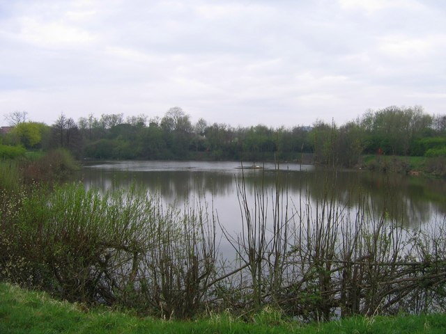 Lake Alongside Rea Walkway, Rubery © Roy Hughes :: Geograph Britain and ...