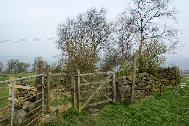 Gate off Moor Bottom Lane, Mytholmroyd