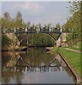 Brown Bayley footbridge across the Sheffield and Tinsley canal