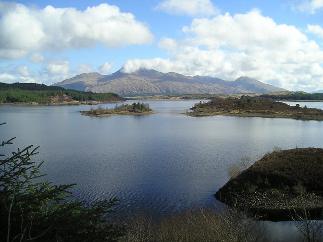 Loch Nant looking towards Cruachan April 2009