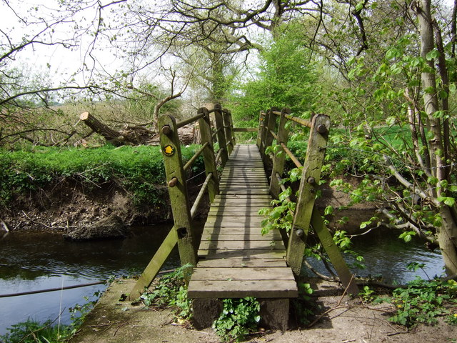 Blythe footbridge © neil :: Geograph Britain and Ireland