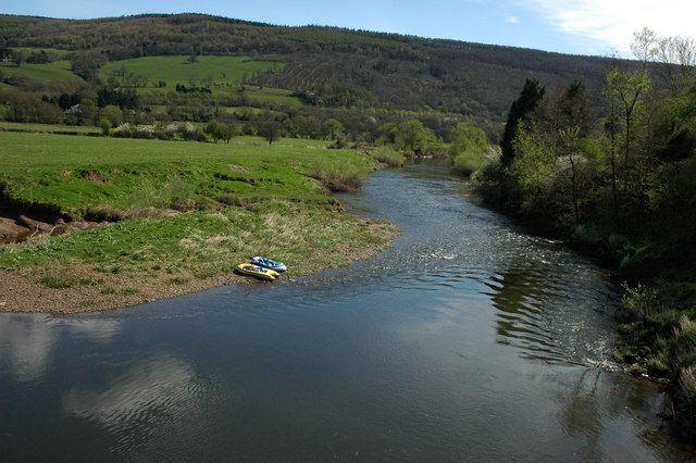 River Usk at Newbridge on Usk