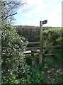 Mid Devon : Stile & Public Footpath Sign