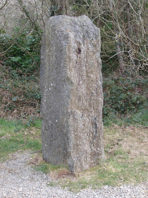 Ogham stone, Irish National Heritage Park