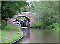 Old Hill Bridge No 107 and Tixall Lock, Staffordshire