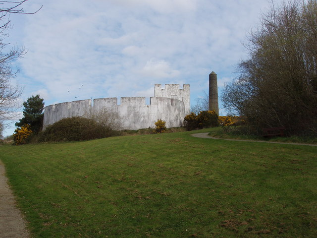 Norman castle exhibit, Irish National Heritage Park