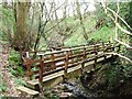 Footbridge near Laund Fold