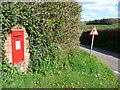 Mid Devon : Post Box & Road