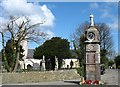 The Llanfechell War Memorial and Eglwys St Mechell