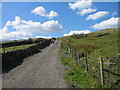 Lane leading to Marsett