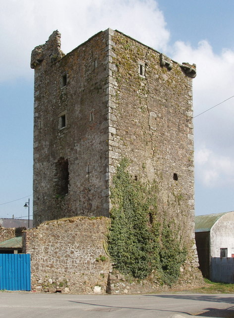 Tower of Taghmon Castle © David Hawgood :: Geograph Ireland