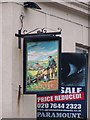 The Belle Vue Pub Sign, Walkley Road, Sheffield