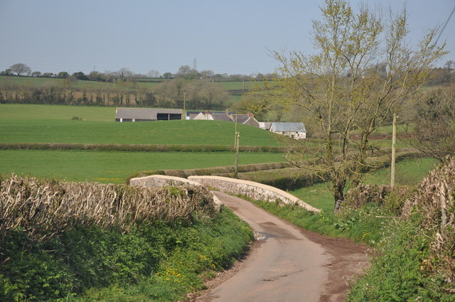 Bridge over the Gwendraeth Fach south east of Llandyfaelog