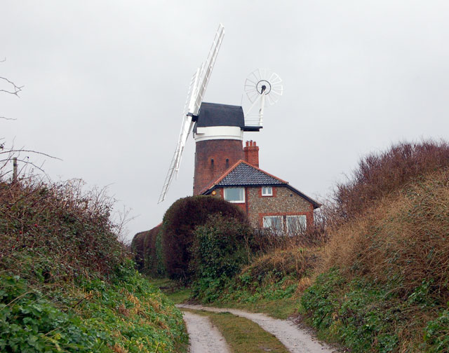Weybourne mill from the north