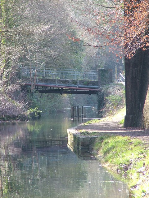Neath and Brecon Canal at Tonna