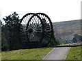 Old pit wheels at Rhymney