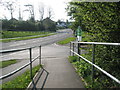 View from the Timsbury Crescent cut through along Barncroft Way