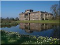 Lyme Hall and lake