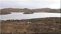 NB0607 : Loch nan Caor by Richard Webb