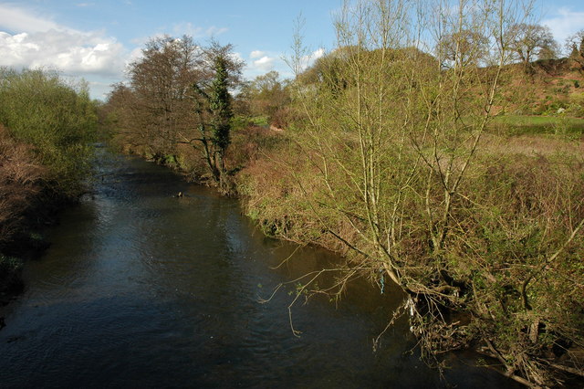 Afon Llwyd viewed from the Usk Road © Philip Halling cc-by-sa/2.0 ...