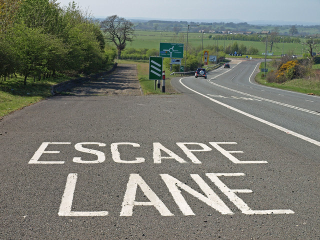 Escape Lane © wfmillar :: Geograph Britain and Ireland