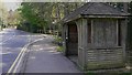 Bus shelter on the A287 at Beacon Hill