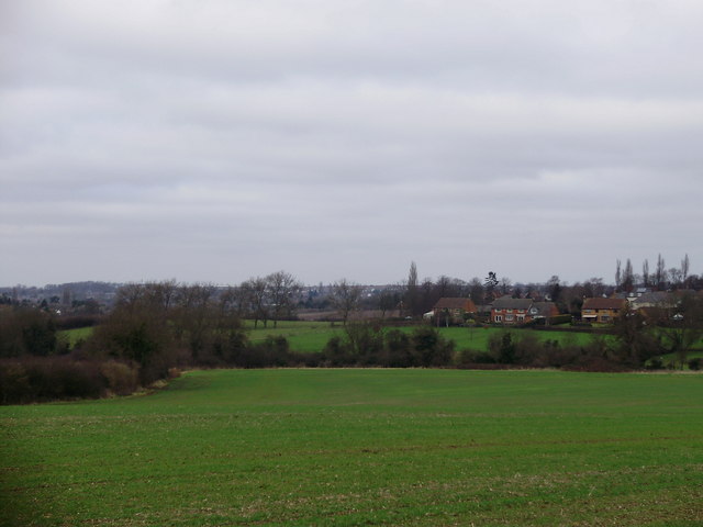 The South West corner of Thurnby from Stoughton Road