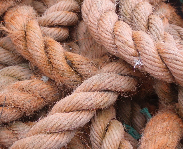 Rope at Crail Harbour