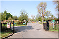 Entrance to Greenford Park Cemetery, Greenford