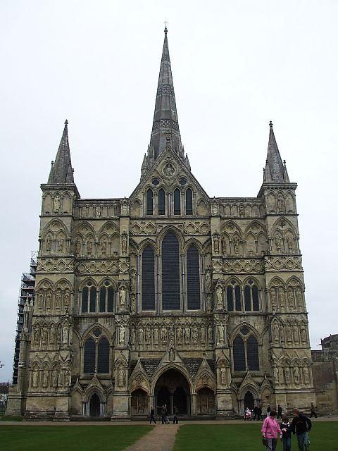 Salisbury Cathedral - West Front © Rob Farrow :: Geograph Britain and ...