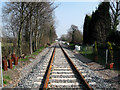 Relaid Railway Track, Trench Crossing