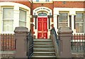 Steps and doorway, Belfast