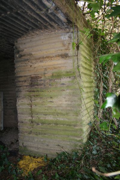 Corrugated doorway