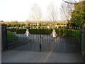 North Hykeham Town Cemetery Gates