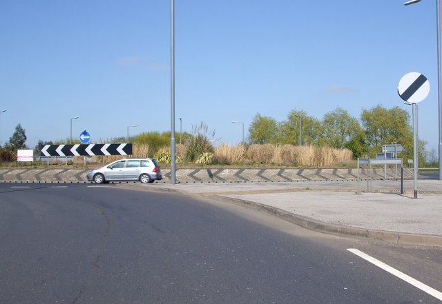 West Moor Roundabout © Glyn Drury :: Geograph Britain and Ireland