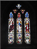 NU1734 : The Grace Darling memorial window in St Aidan's Church by Rod Allday