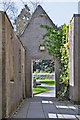 Doorway into the grounds of Old Hall - Cowbridge