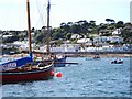 SW8432 : St. Mawes from the water by Tim Warne