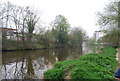 The River Medway heading west out of Maidstone