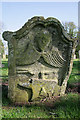 An old gravestone at Preston Church