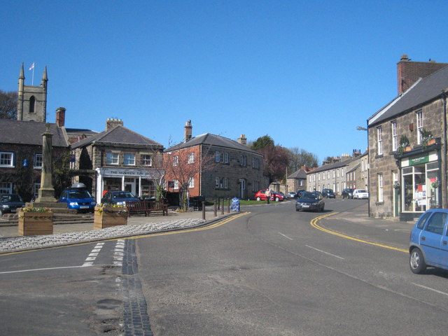 Belford village centre