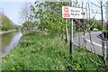 Millers Road, Warwick, meets the Grand Union Canal