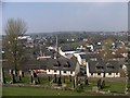 Strathaven - looking west from the War Memorial