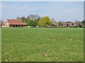 Hawstead Village Green with Hall and play area