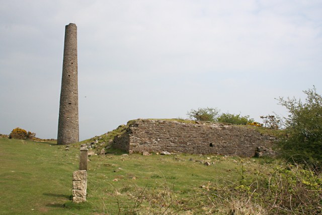 Industrial Remains of South Kit Hill Mine