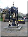 Ornate statue at Alexandra Park