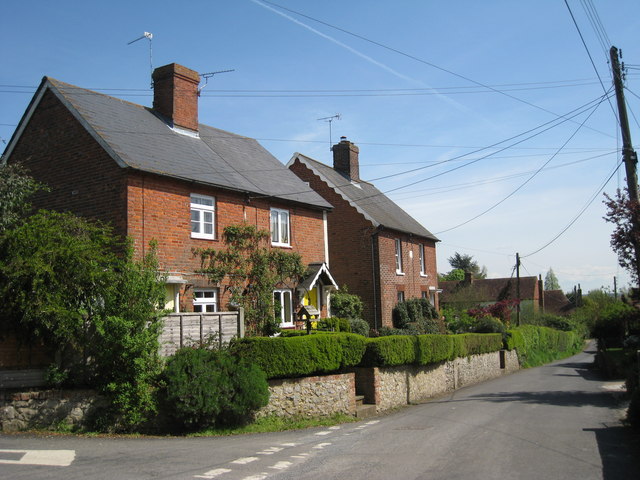 Houses on Butcher's Lane © Oast House Archive :: Geograph Britain and ...