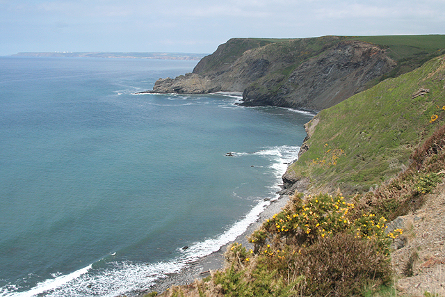 St Gennys: from Thorn’s Beach to Chipman... © Martin Bodman cc-by-sa/2. ...